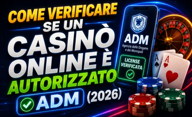 Come verificare se un casinò online è autorizzato ADM (2026)