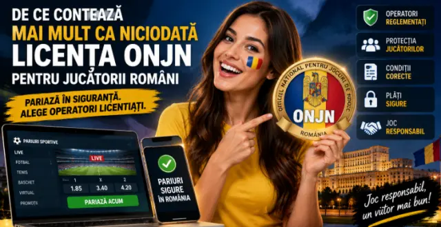 De ce contează mai mult ca niciodată licența ONJN pentru jucătorii români