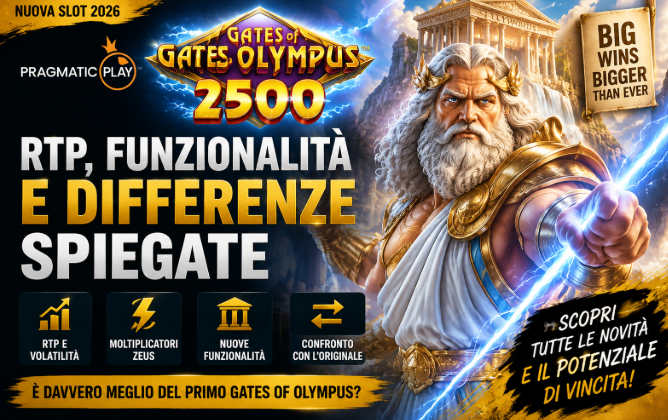 Gates of Olympus 2500: RTP e Novità Spiegate