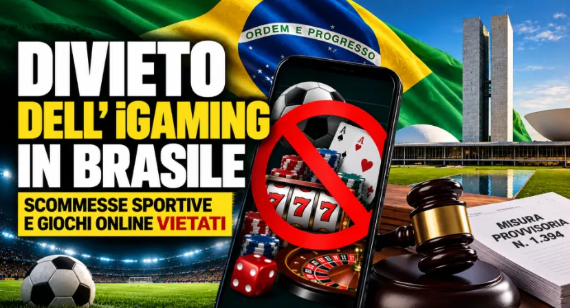 Divieto iGaming in Brasile: Impatto sul Mercato