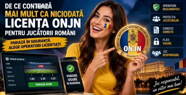 De ce contează mai mult ca niciodată licența ONJN pentru jucătorii români